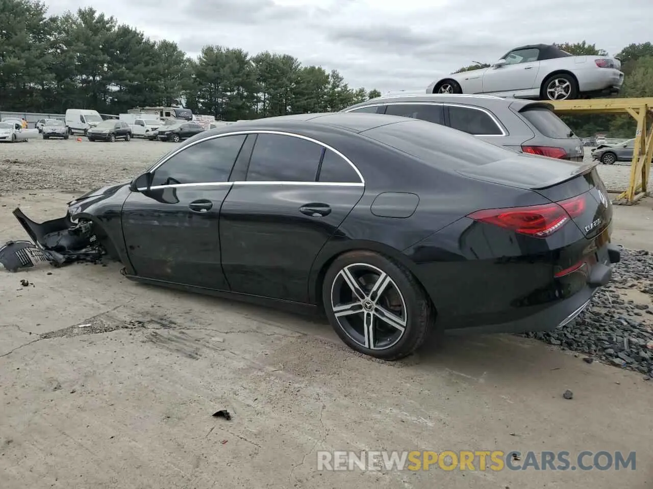 2 Photograph of a damaged car W1K5J4HB4LN087866 MERCEDES-BENZ CLA-CLASS 2020