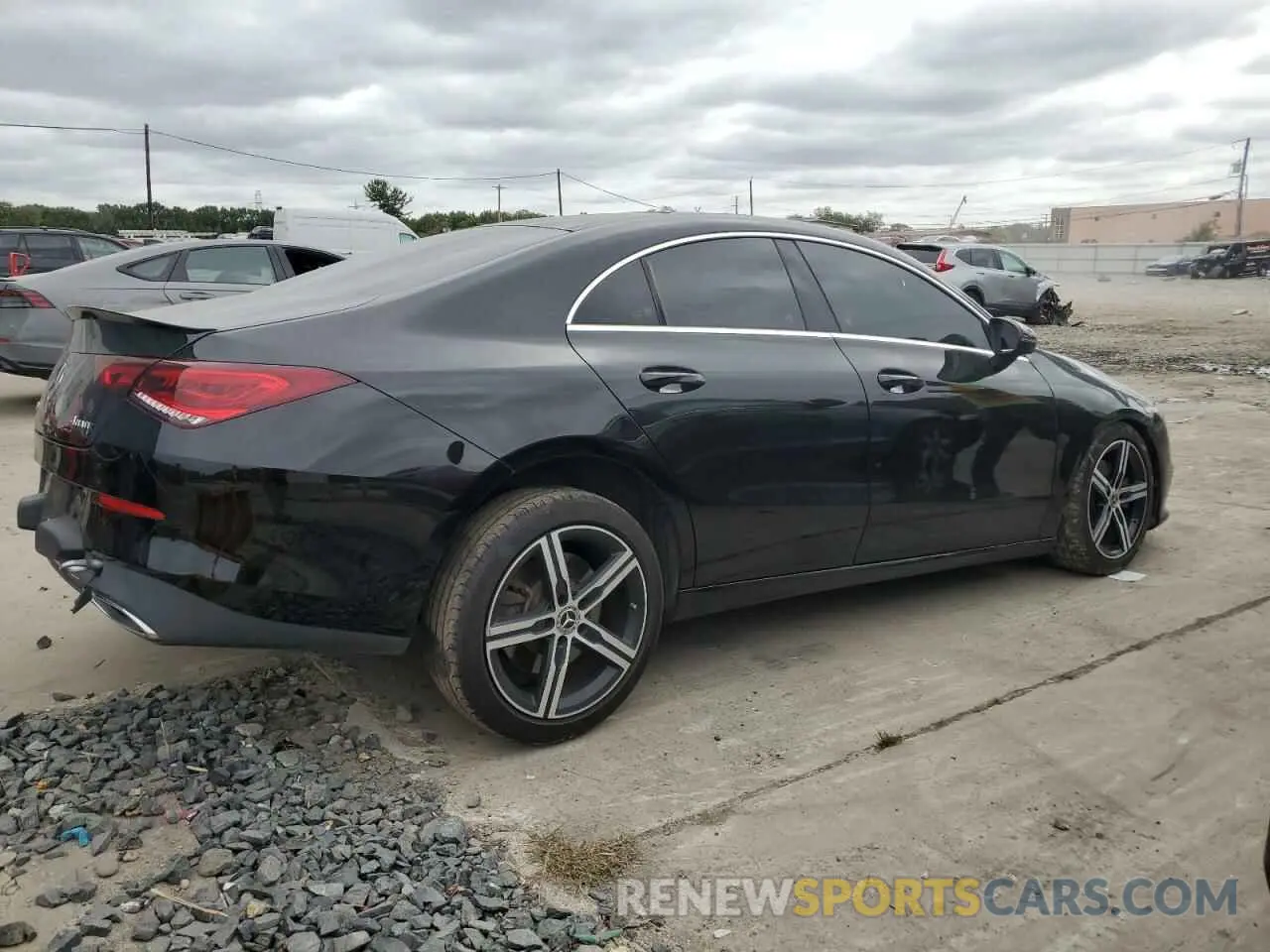 3 Photograph of a damaged car W1K5J4HB4LN087866 MERCEDES-BENZ CLA-CLASS 2020