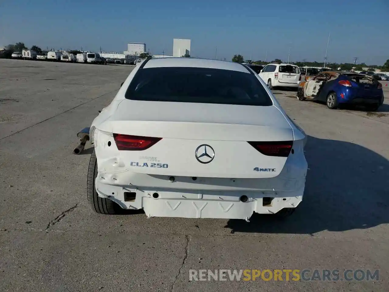 9 Photograph of a damaged car W1K5J4HB5LN087259 MERCEDES-BENZ CLA-CLASS 2020