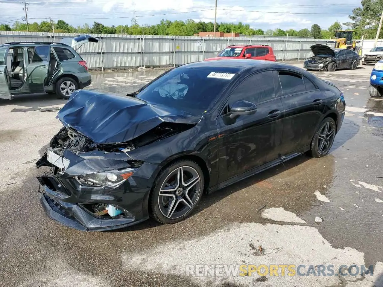1 Photograph of a damaged car W1K5J4HB5LN103959 MERCEDES-BENZ CLA-CLASS 2020