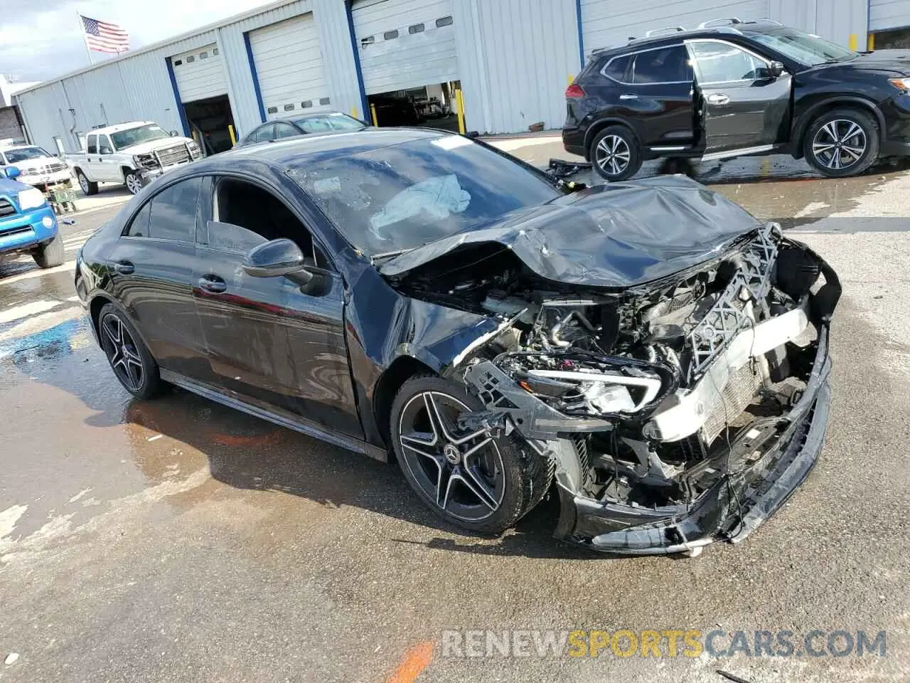 4 Photograph of a damaged car W1K5J4HB5LN103959 MERCEDES-BENZ CLA-CLASS 2020