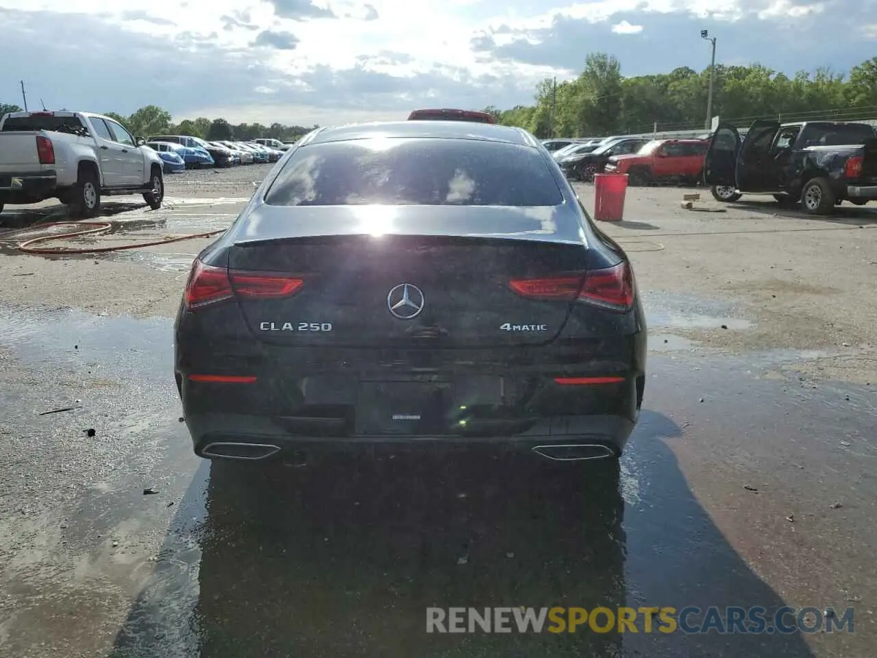 6 Photograph of a damaged car W1K5J4HB5LN103959 MERCEDES-BENZ CLA-CLASS 2020