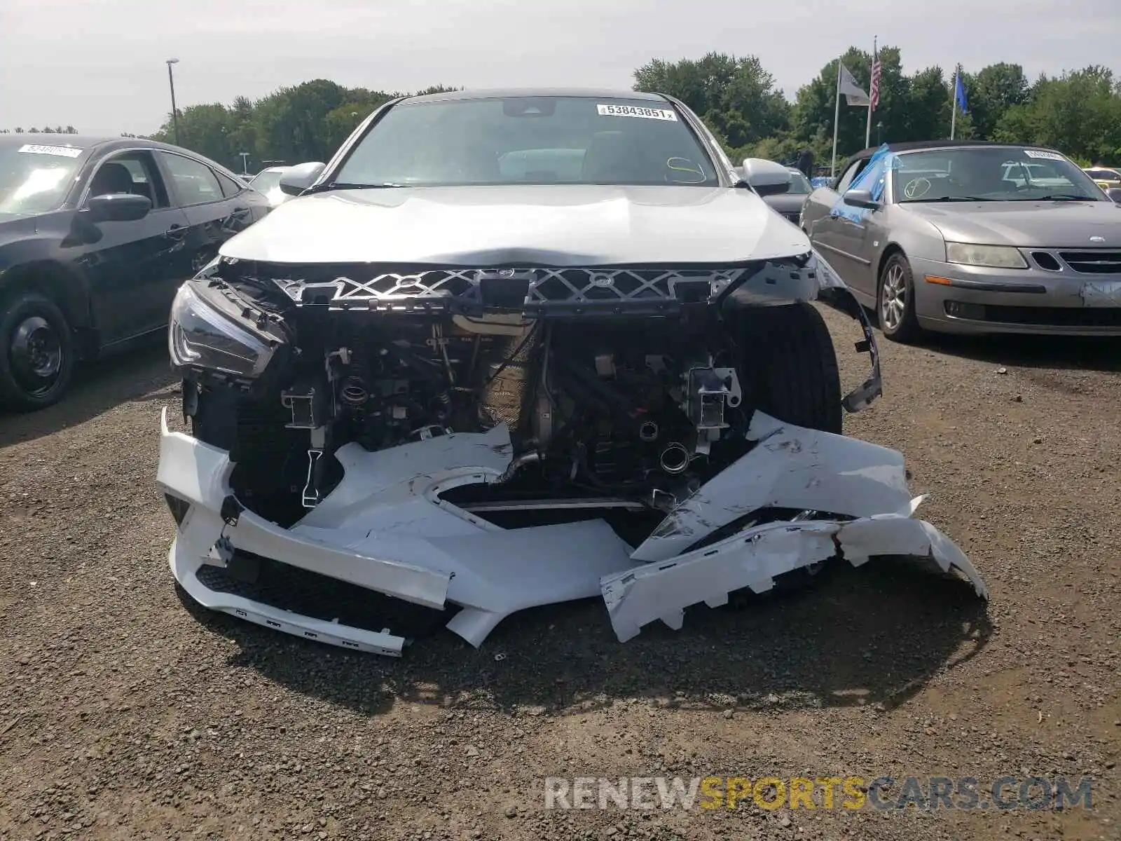 9 Photograph of a damaged car W1K5J4HB9LN082937 MERCEDES-BENZ CLA-CLASS 2020