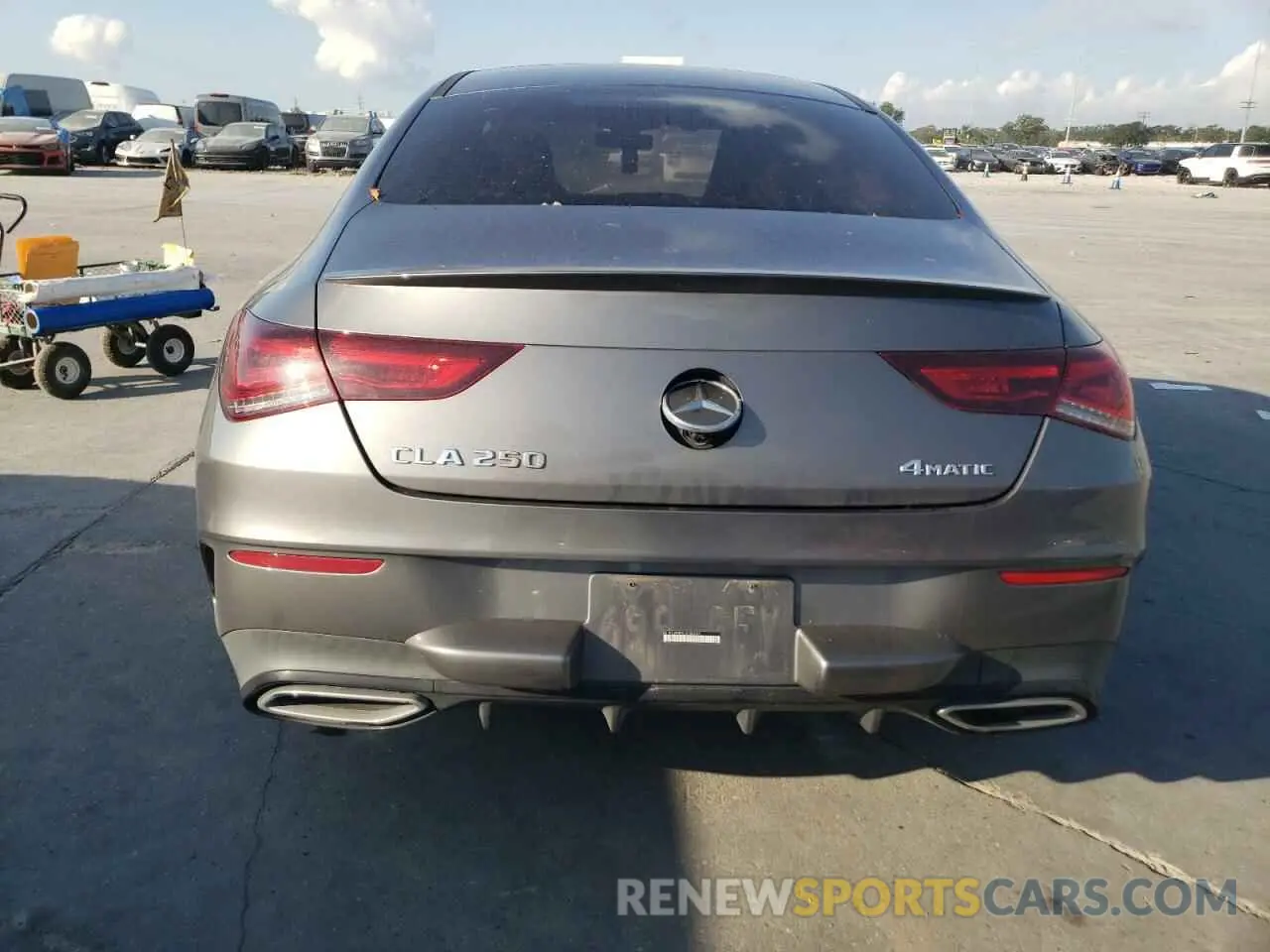 6 Photograph of a damaged car W1K5J4HB9LN146247 MERCEDES-BENZ CLA-CLASS 2020