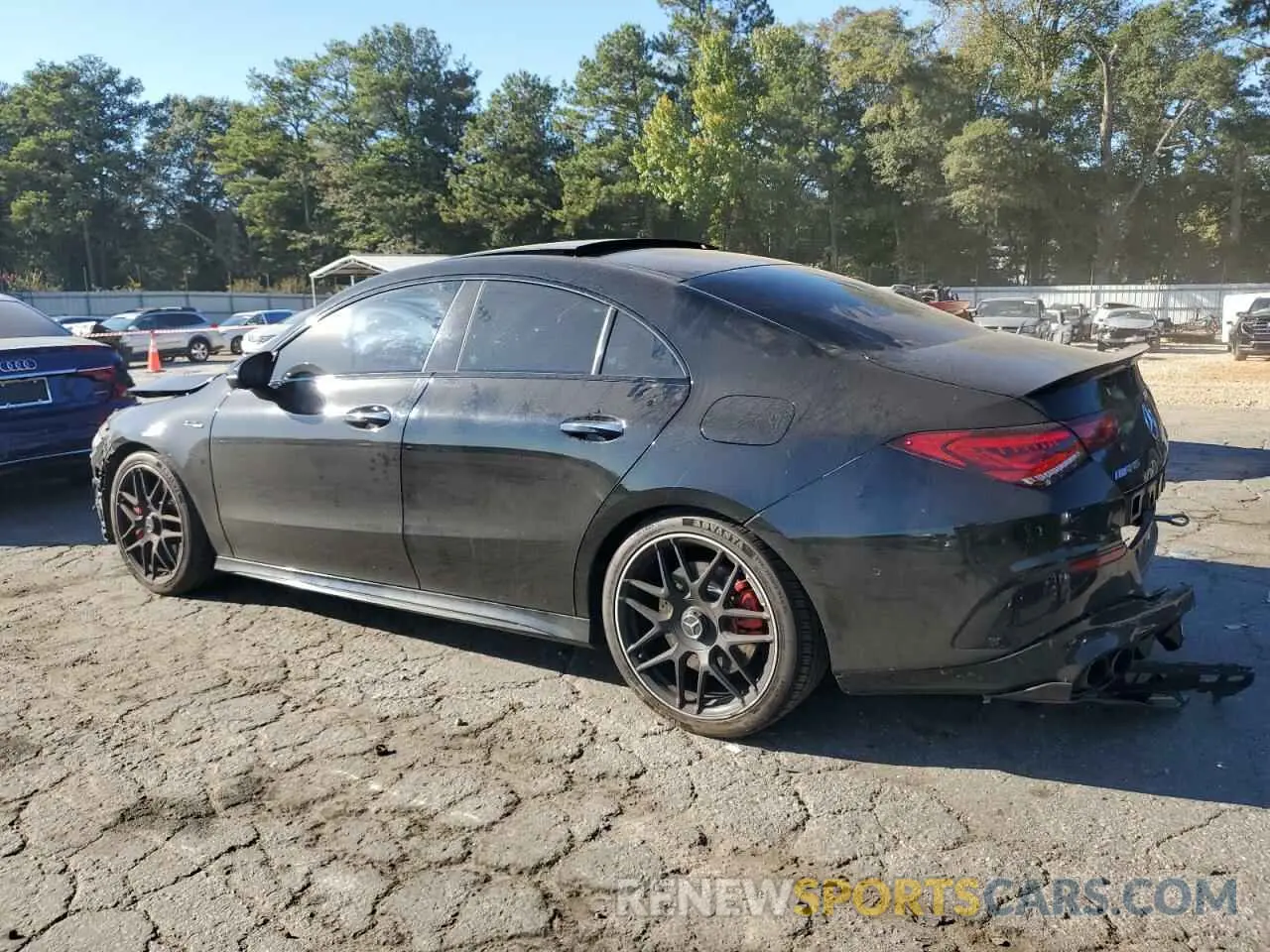 2 Photograph of a damaged car W1K5J5DB6LN132320 MERCEDES-BENZ CLA-CLASS 2020