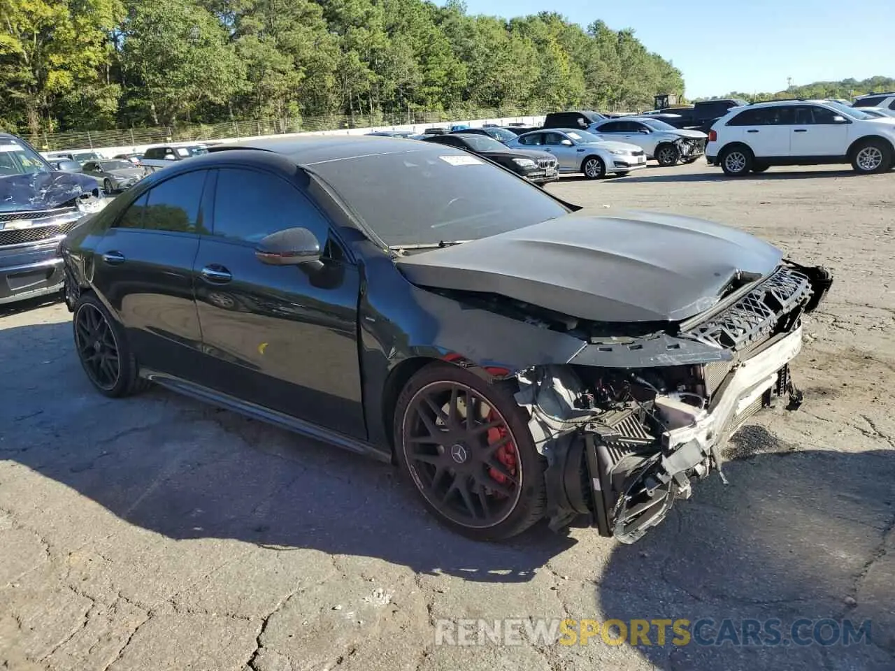 4 Photograph of a damaged car W1K5J5DB6LN132320 MERCEDES-BENZ CLA-CLASS 2020