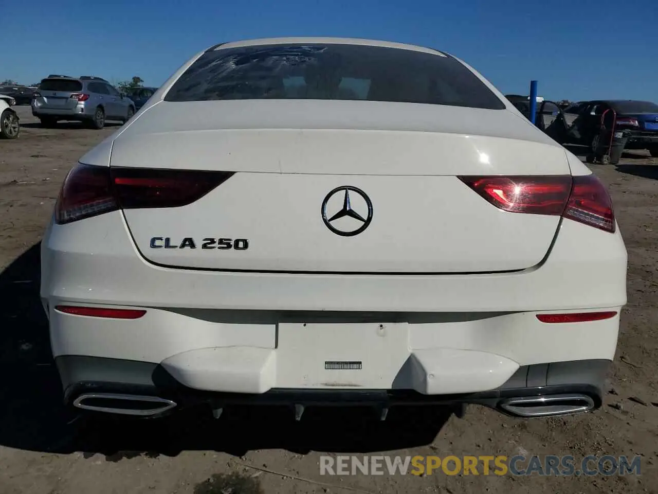 6 Photograph of a damaged car WDD5J4GB1LN036178 MERCEDES-BENZ CLA-CLASS 2020