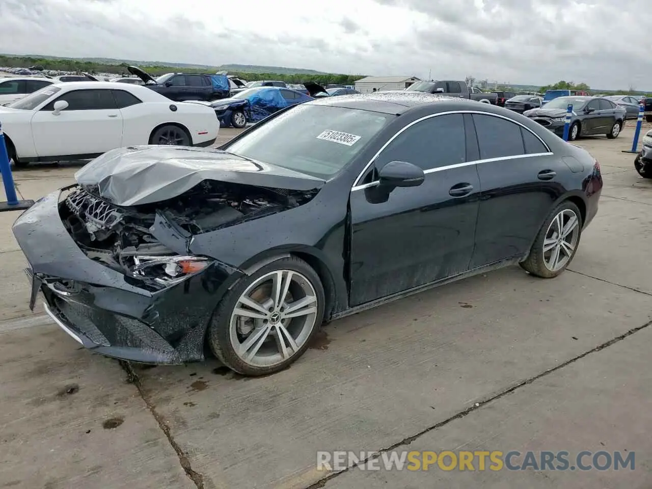 1 Photograph of a damaged car WDD5J4GB9LN066755 MERCEDES-BENZ CLA-CLASS 2020