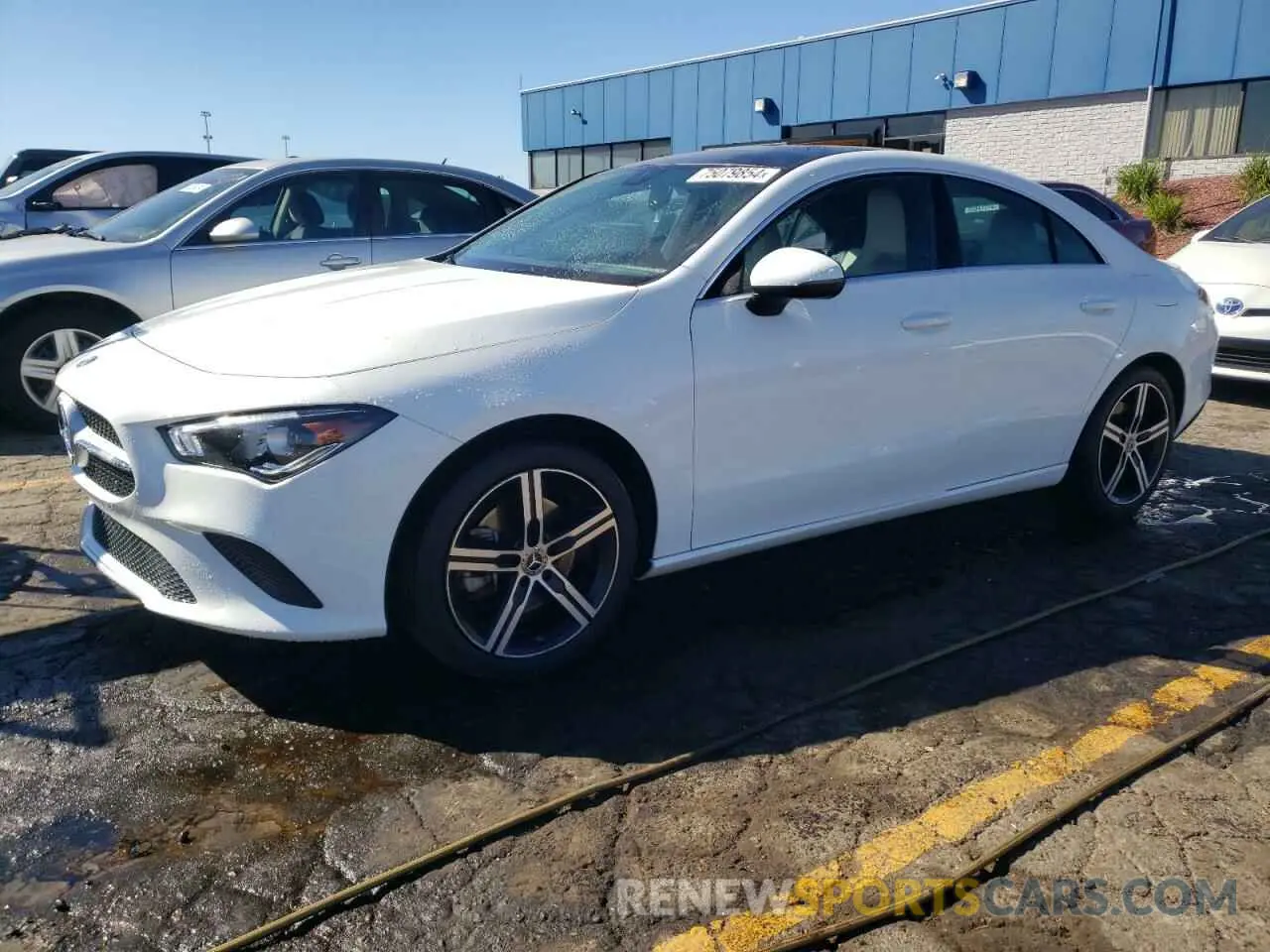 1 Photograph of a damaged car WDD5J4HB3LN068239 MERCEDES-BENZ CLA-CLASS 2020