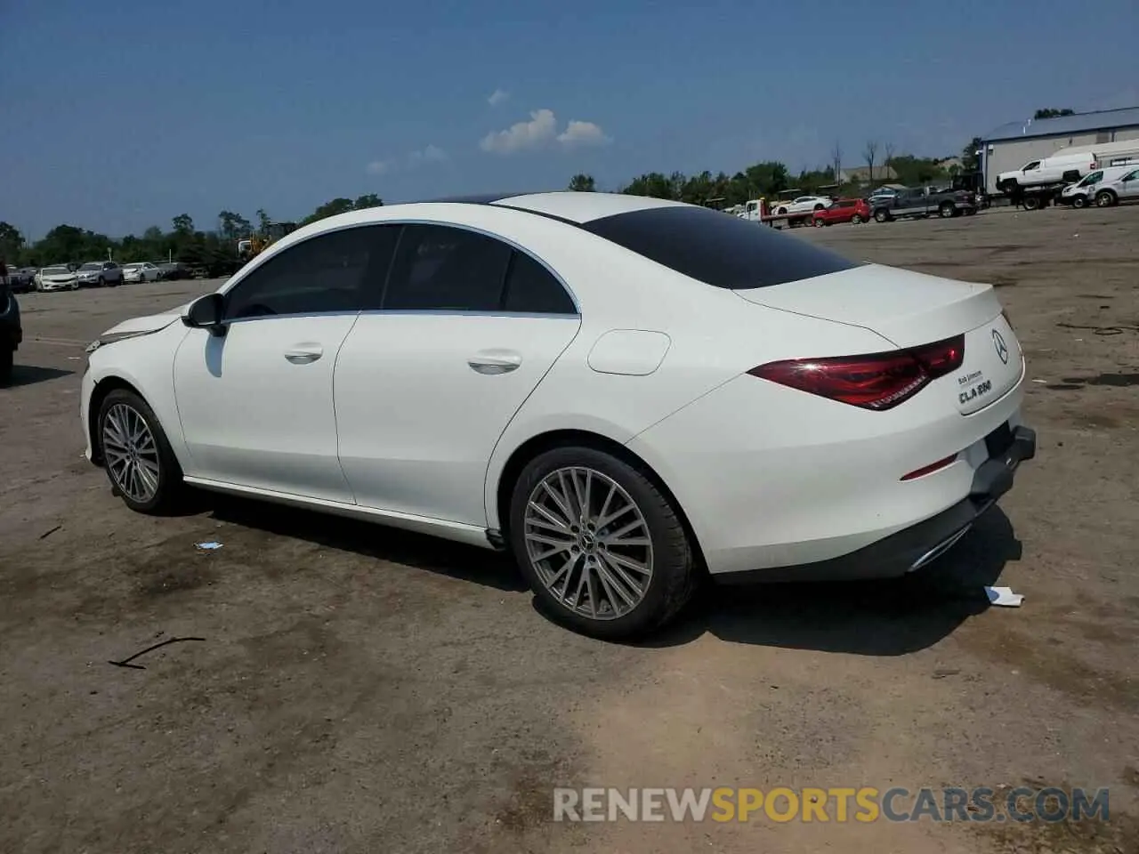2 Photograph of a damaged car WDD5J4HB7LN060077 MERCEDES-BENZ CLA-CLASS 2020