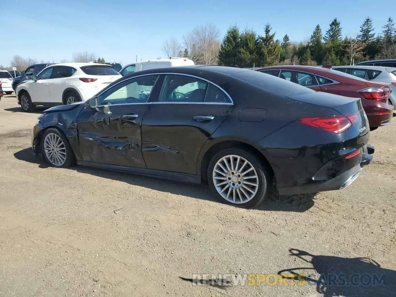 2 Photograph of a damaged car WDD5J4HB7LN068406 MERCEDES-BENZ CLA-CLASS 2020