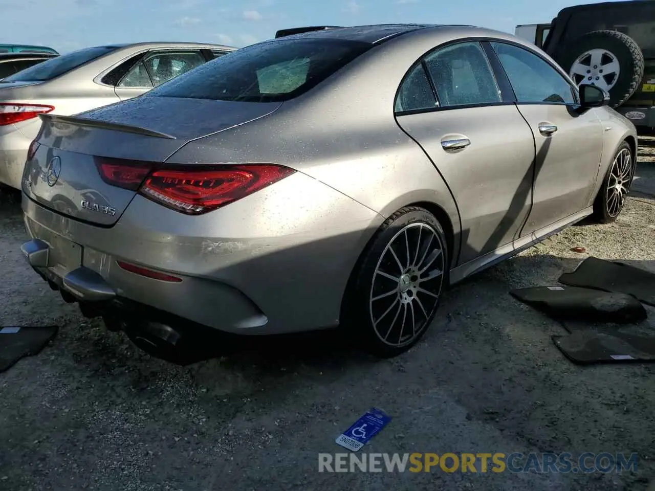 3 Photograph of a damaged car WDD5J5BB4LN064943 MERCEDES-BENZ CLA-CLASS 2020
