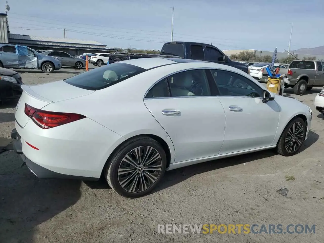3 Photograph of a damaged car W1K5J4GB0MN165627 MERCEDES-BENZ CLA-CLASS 2021