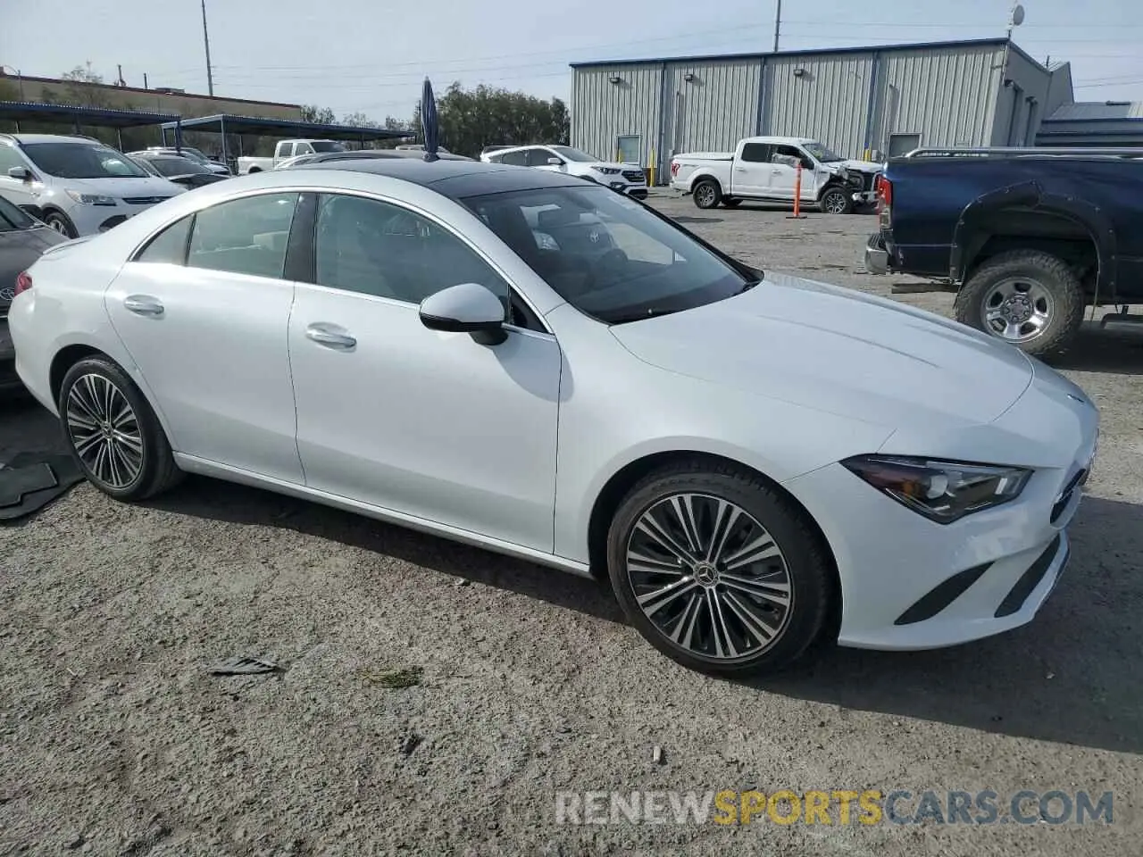 4 Photograph of a damaged car W1K5J4GB0MN165627 MERCEDES-BENZ CLA-CLASS 2021