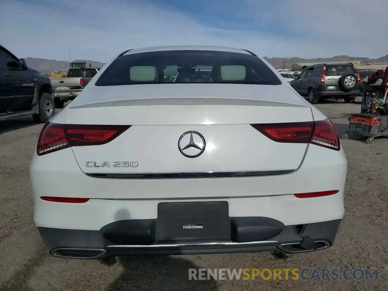 6 Photograph of a damaged car W1K5J4GB0MN165627 MERCEDES-BENZ CLA-CLASS 2021