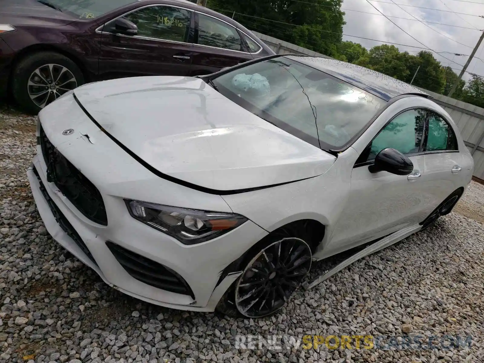 9 Photograph of a damaged car W1K5J4GB0MN183948 MERCEDES-BENZ CLA-CLASS 2021