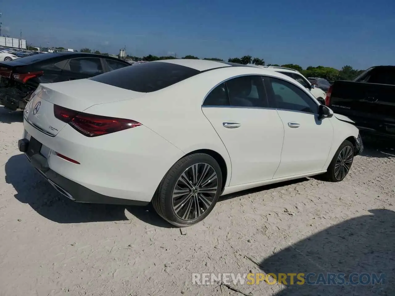 3 Photograph of a damaged car W1K5J4GB3MN172653 MERCEDES-BENZ CLA-CLASS 2021