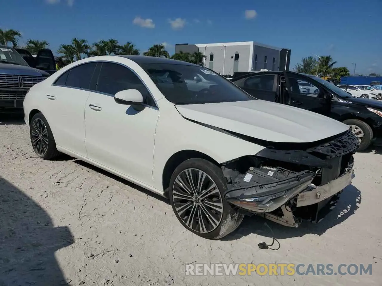 4 Photograph of a damaged car W1K5J4GB3MN172653 MERCEDES-BENZ CLA-CLASS 2021