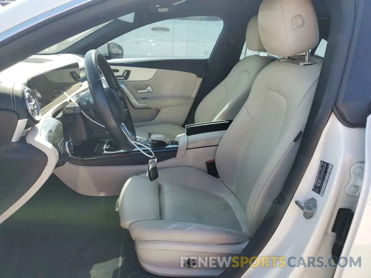7 Photograph of a damaged car W1K5J4GB3MN172653 MERCEDES-BENZ CLA-CLASS 2021