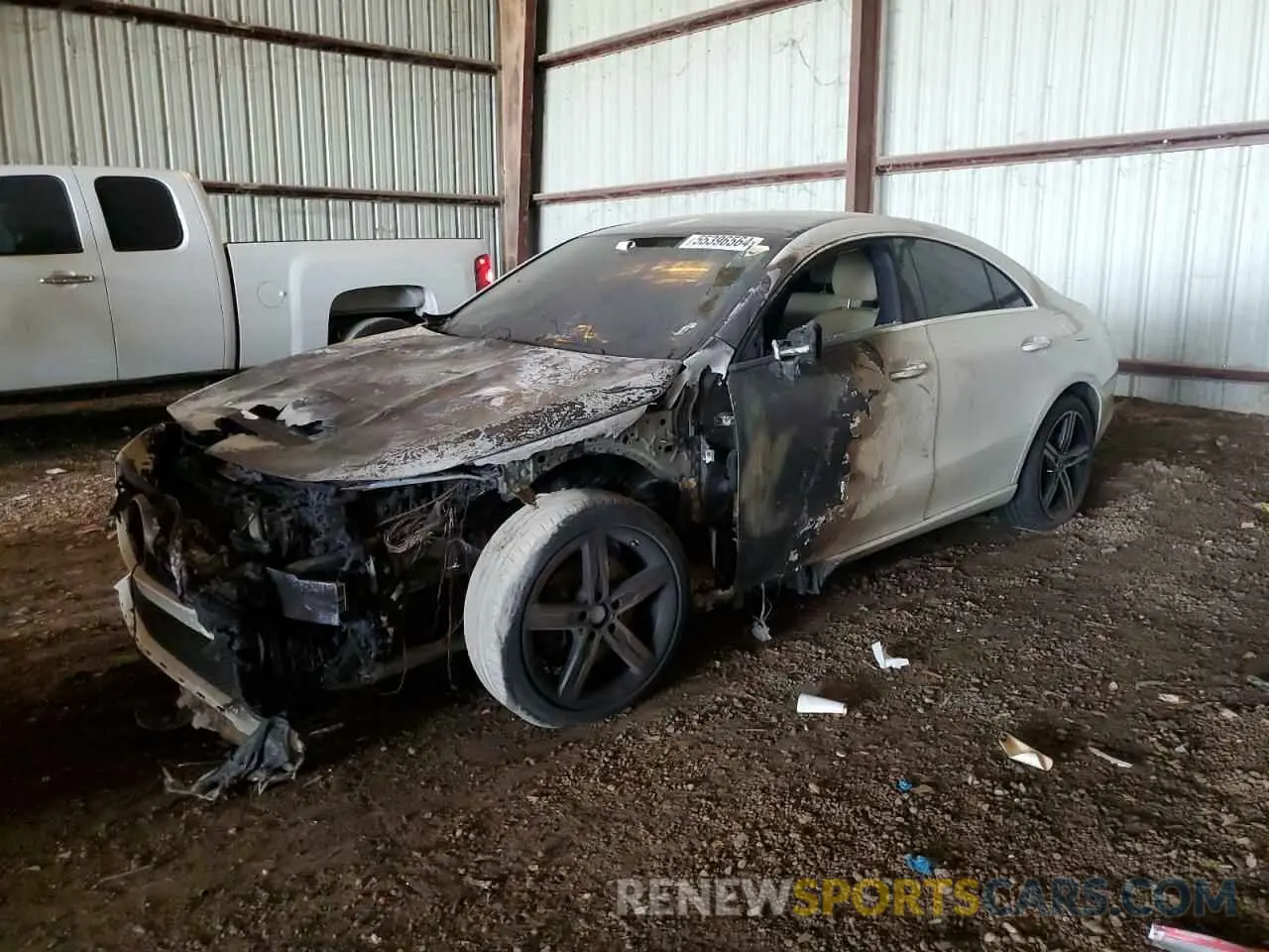 1 Photograph of a damaged car W1K5J4GB3MN223696 MERCEDES-BENZ CLA-CLASS 2021