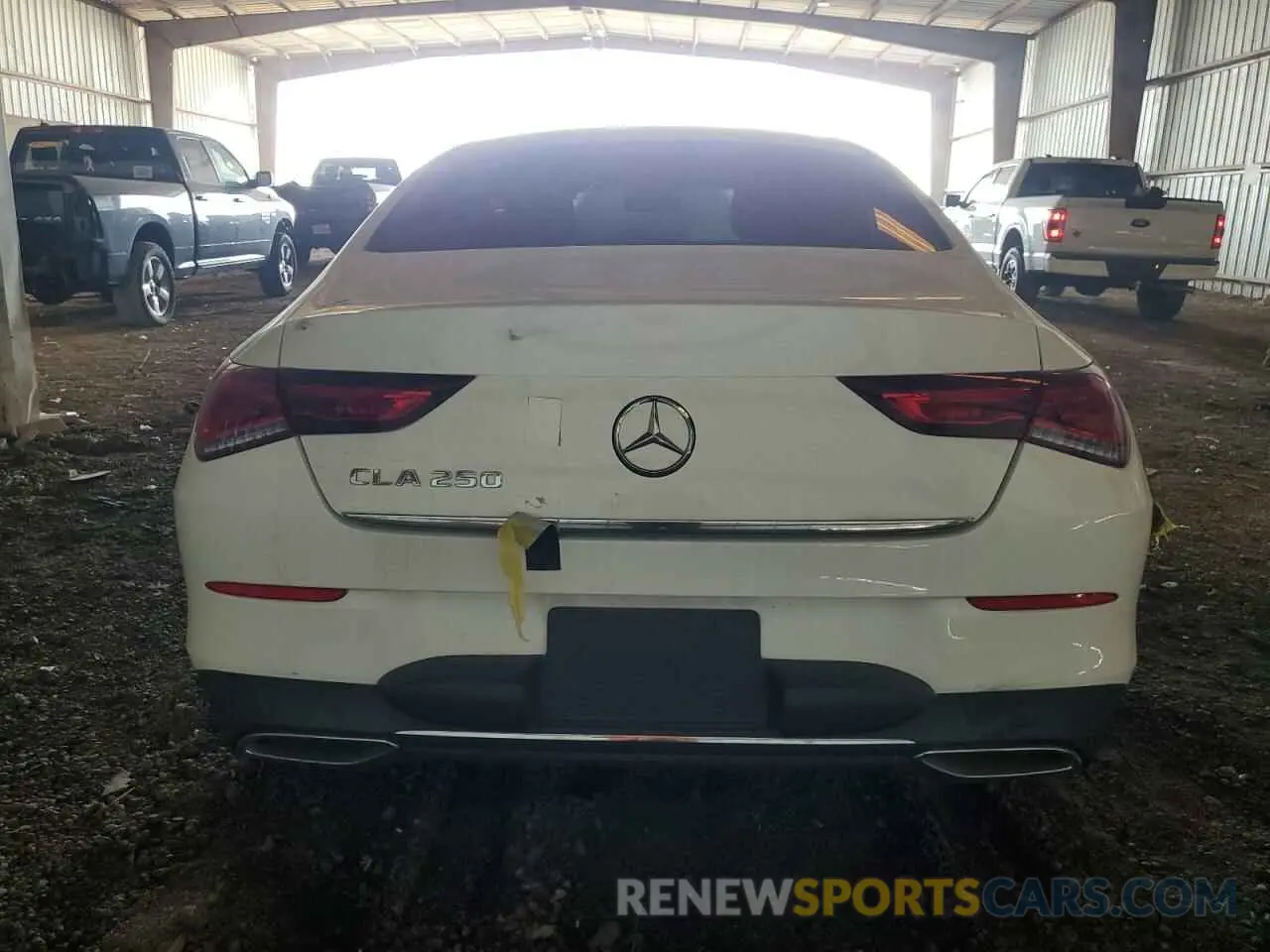 6 Photograph of a damaged car W1K5J4GB3MN223696 MERCEDES-BENZ CLA-CLASS 2021