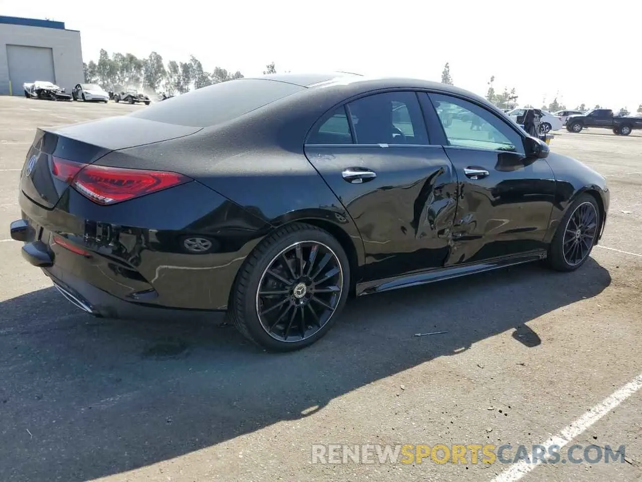 3 Photograph of a damaged car W1K5J4GB3MN229613 MERCEDES-BENZ CLA-CLASS 2021