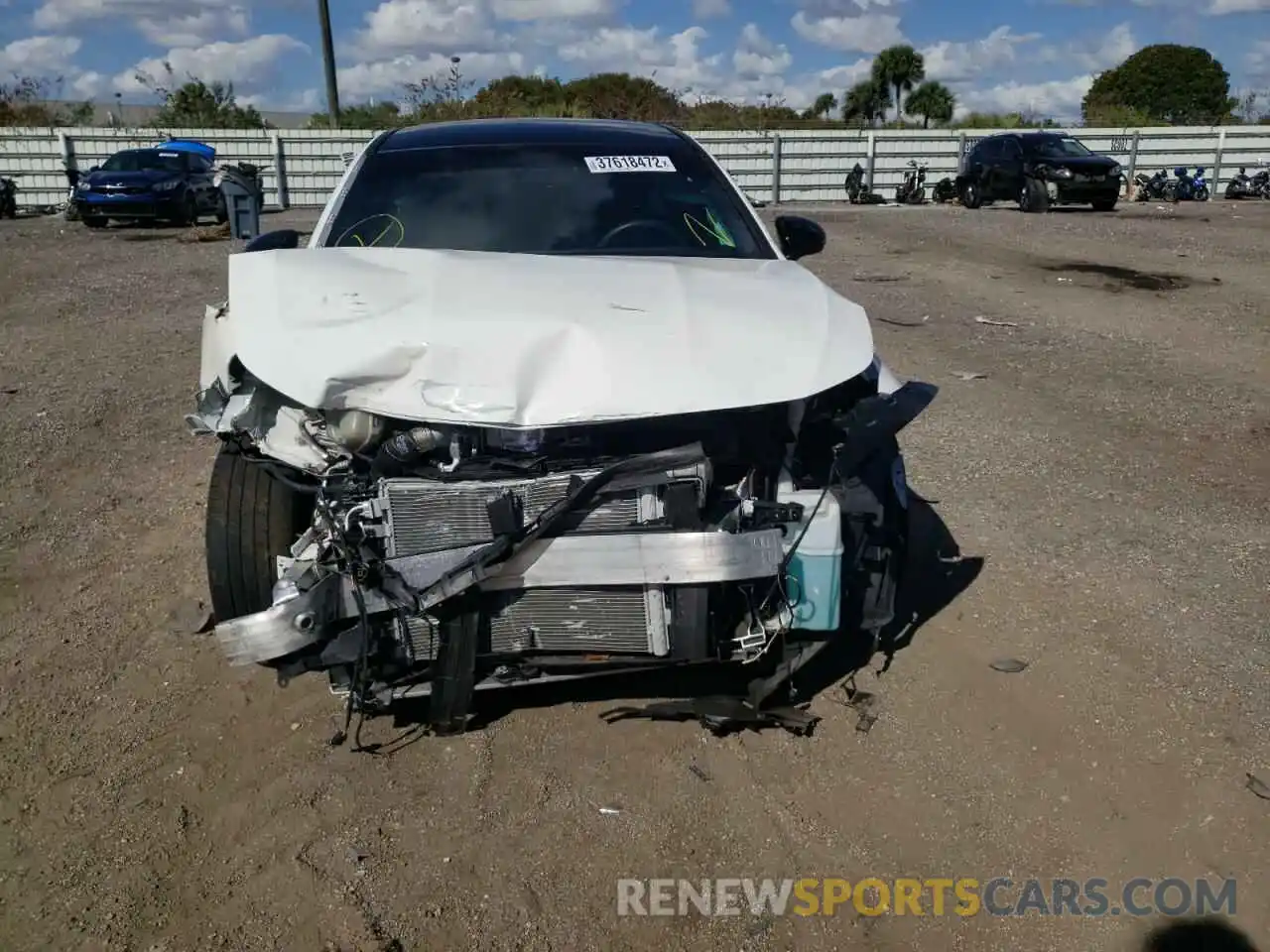 9 Photograph of a damaged car W1K5J4GB4MN176825 MERCEDES-BENZ CLA-CLASS 2021