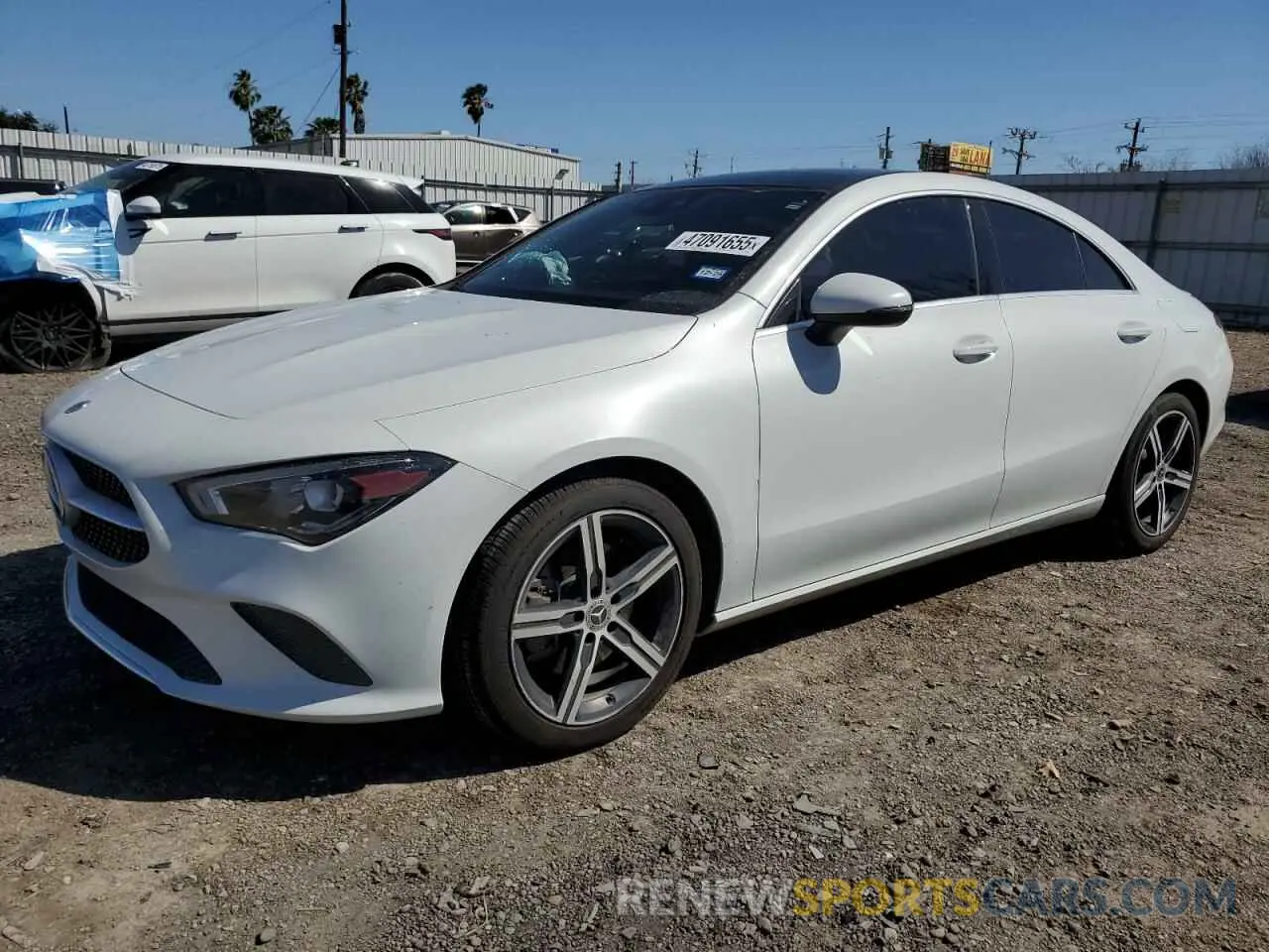 1 Photograph of a damaged car W1K5J4GB5MN166241 MERCEDES-BENZ CLA-CLASS 2021