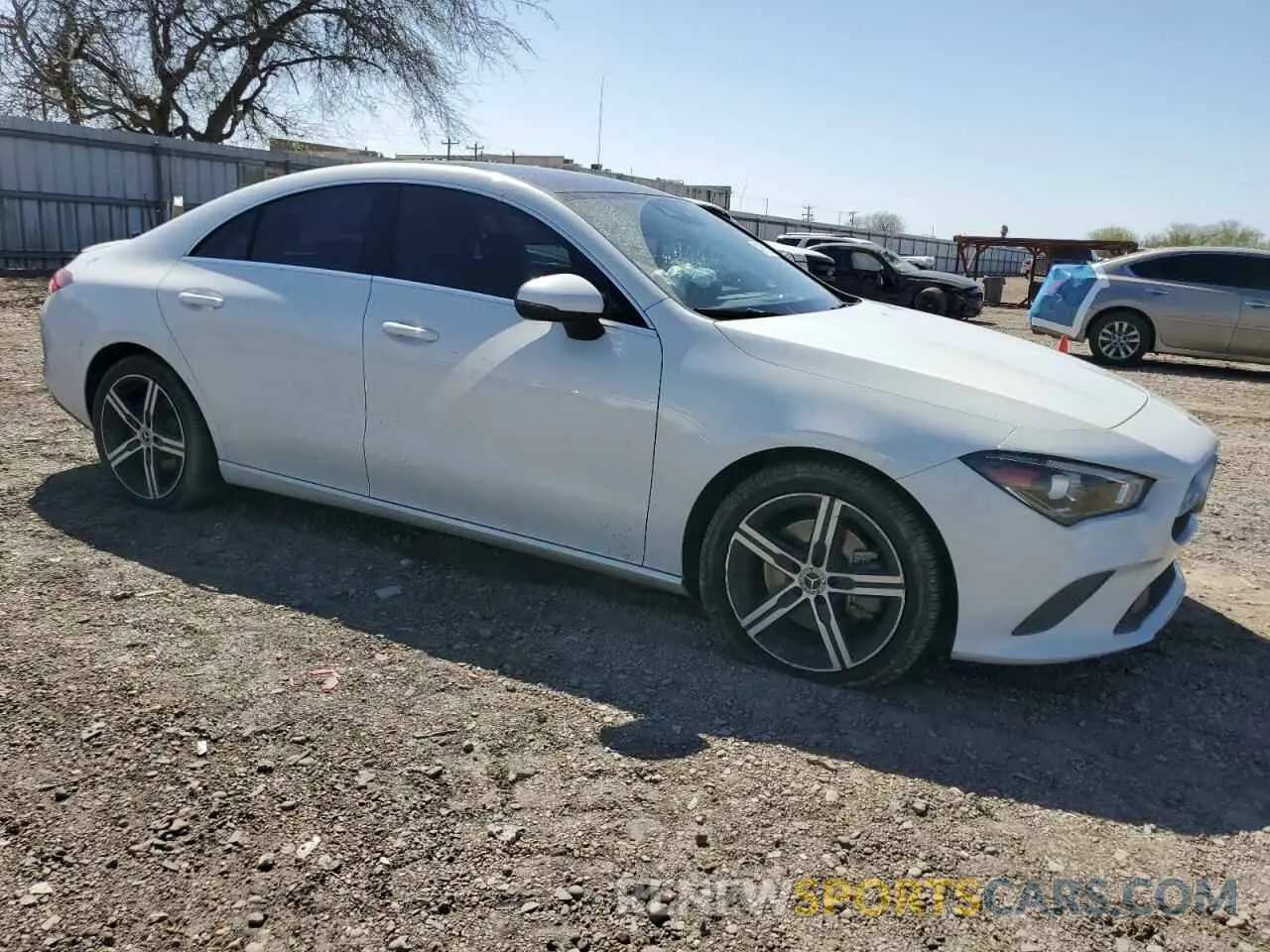 4 Photograph of a damaged car W1K5J4GB5MN166241 MERCEDES-BENZ CLA-CLASS 2021
