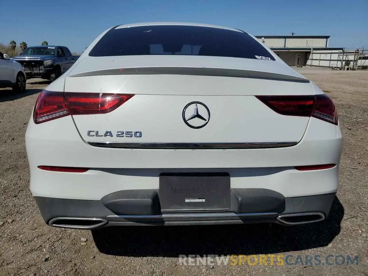 6 Photograph of a damaged car W1K5J4GB5MN166241 MERCEDES-BENZ CLA-CLASS 2021