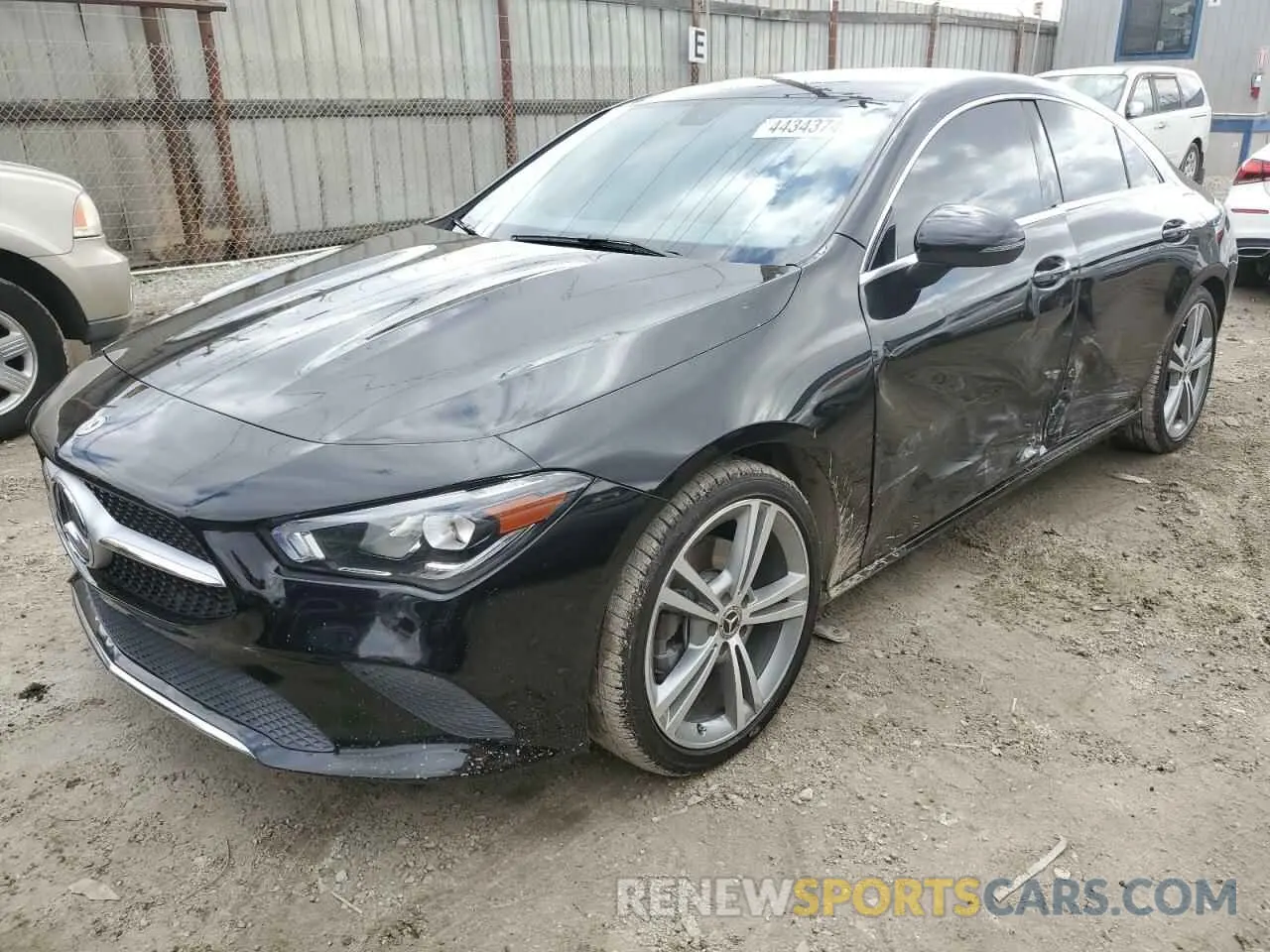 1 Photograph of a damaged car W1K5J4GB5MN197523 MERCEDES-BENZ CLA-CLASS 2021