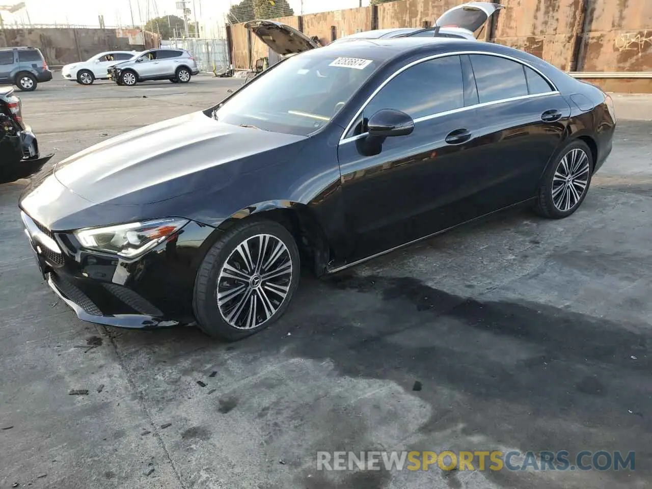 1 Photograph of a damaged car W1K5J4GB5MN221139 MERCEDES-BENZ CLA-CLASS 2021
