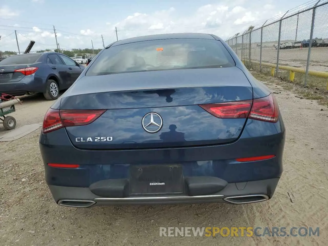6 Photograph of a damaged car W1K5J4GB7MN193652 MERCEDES-BENZ CLA-CLASS 2021