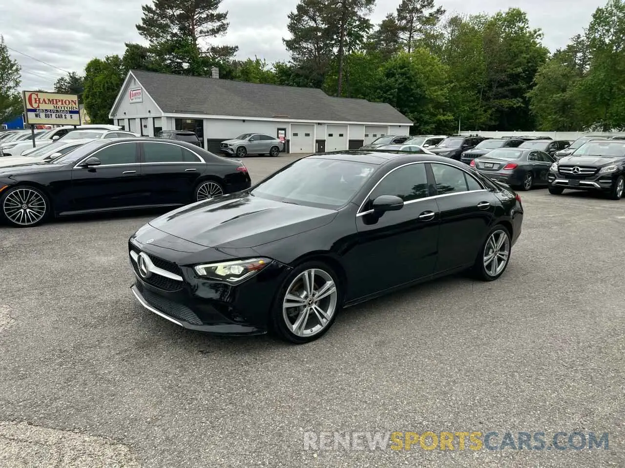 1 Photograph of a damaged car W1K5J4GB9MN160507 MERCEDES-BENZ CLA-CLASS 2021