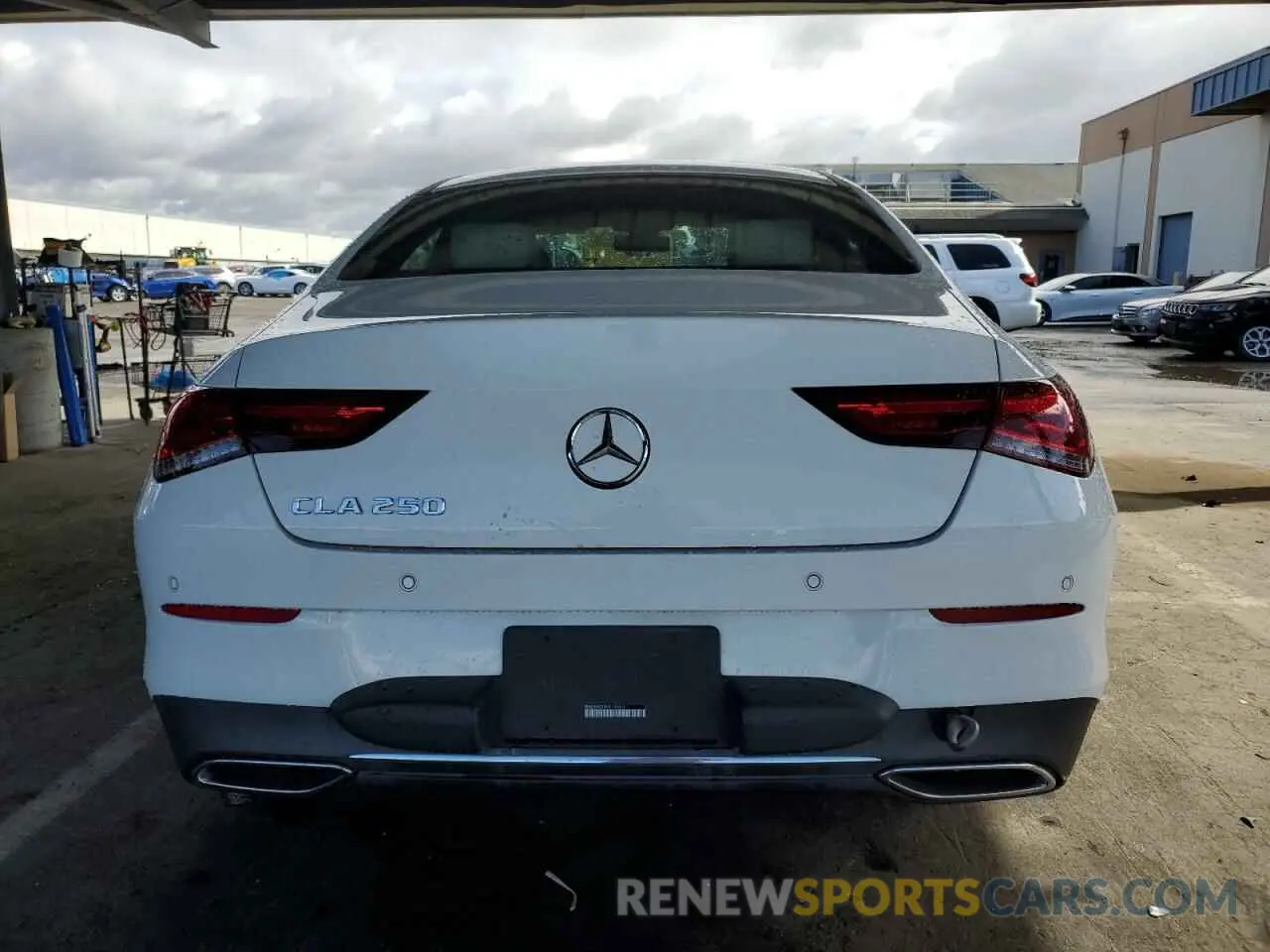 6 Photograph of a damaged car W1K5J4GB9MN190042 MERCEDES-BENZ CLA-CLASS 2021