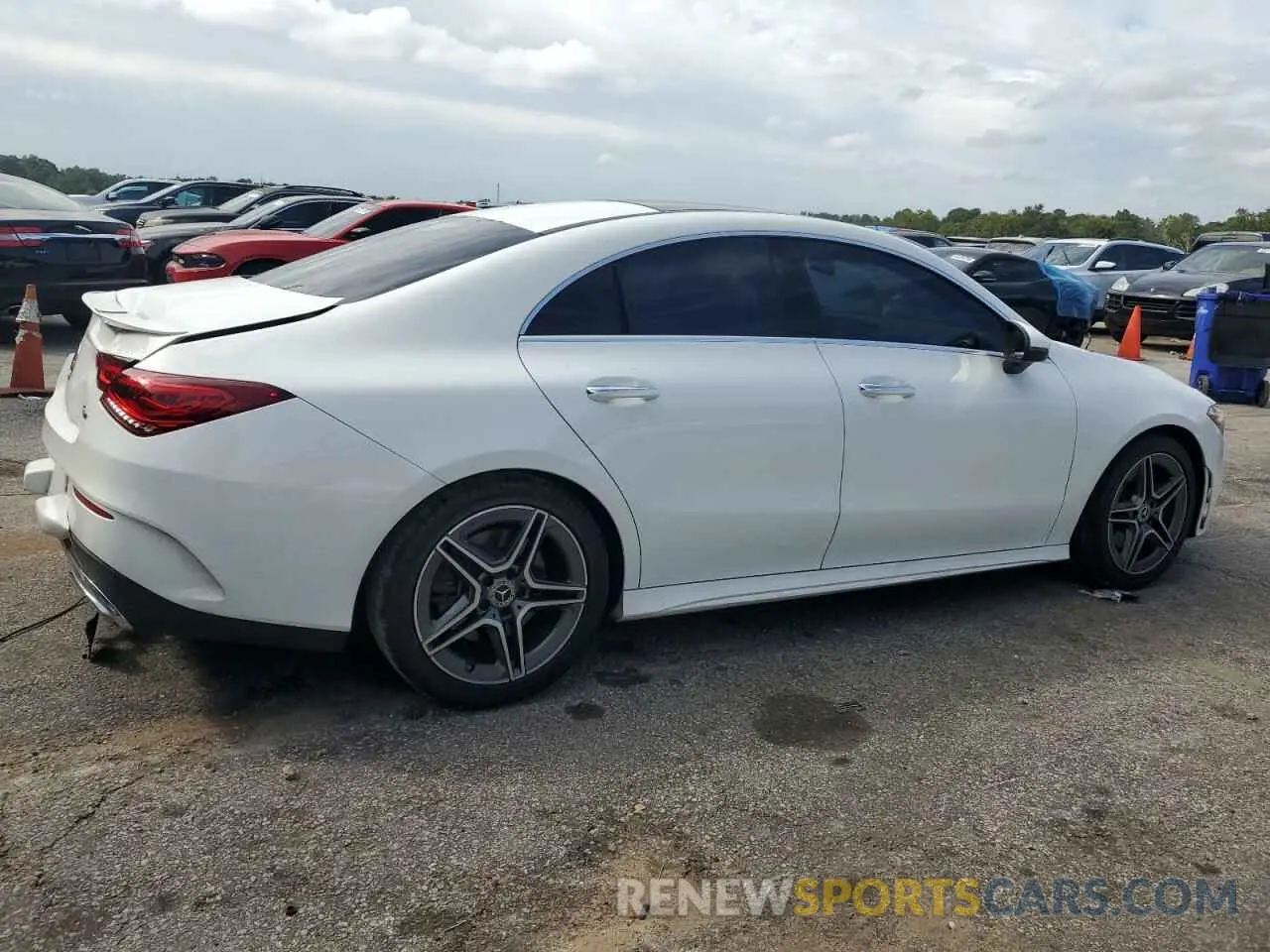 3 Photograph of a damaged car W1K5J4HB0MN165139 MERCEDES-BENZ CLA-CLASS 2021