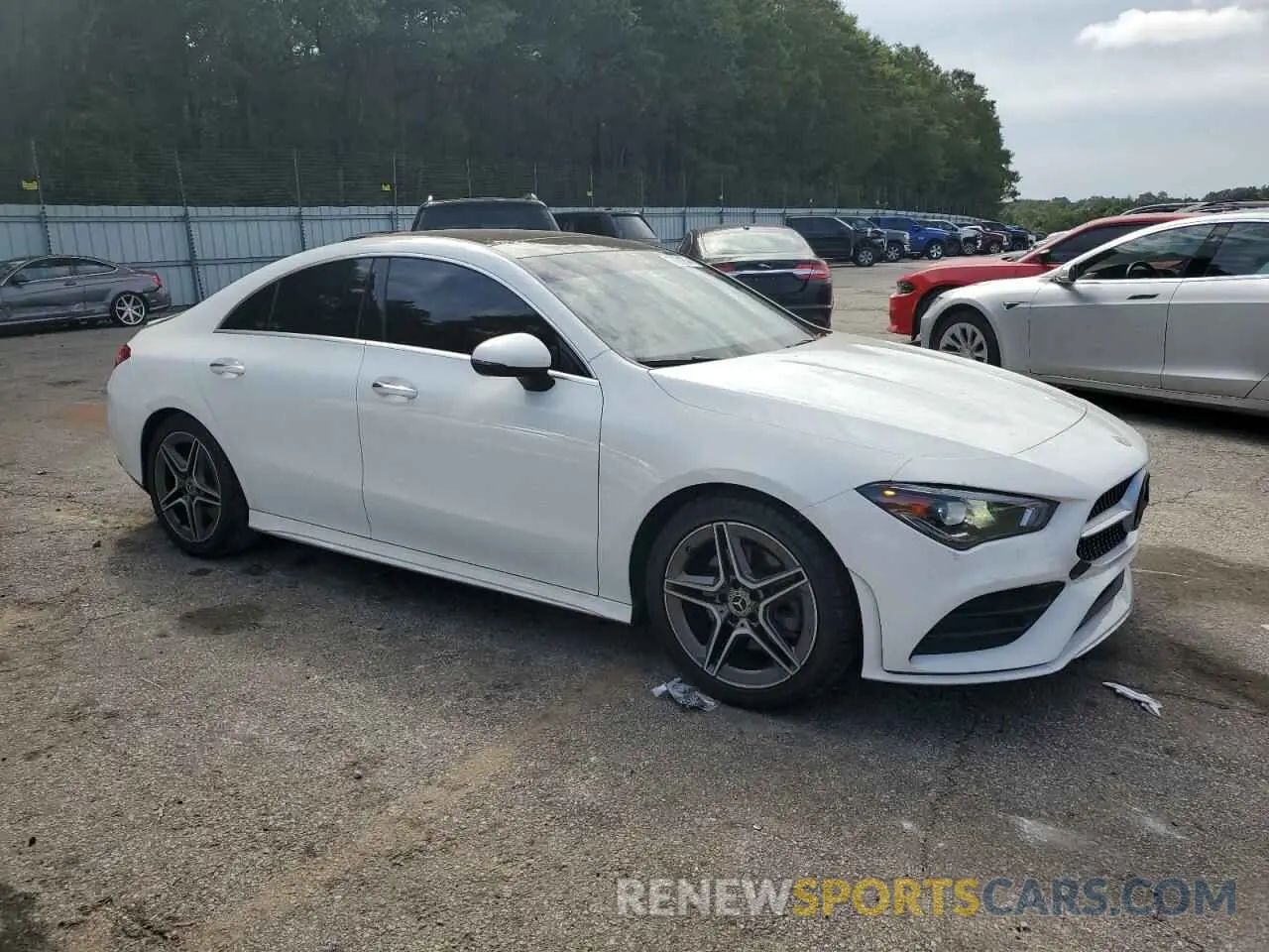 4 Photograph of a damaged car W1K5J4HB0MN165139 MERCEDES-BENZ CLA-CLASS 2021