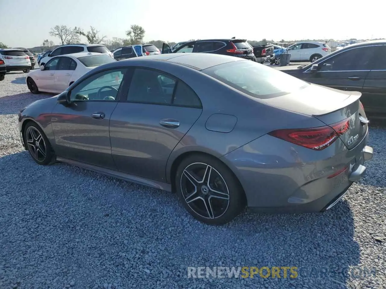 2 Photograph of a damaged car W1K5J4HB0MN172494 MERCEDES-BENZ CLA-CLASS 2021