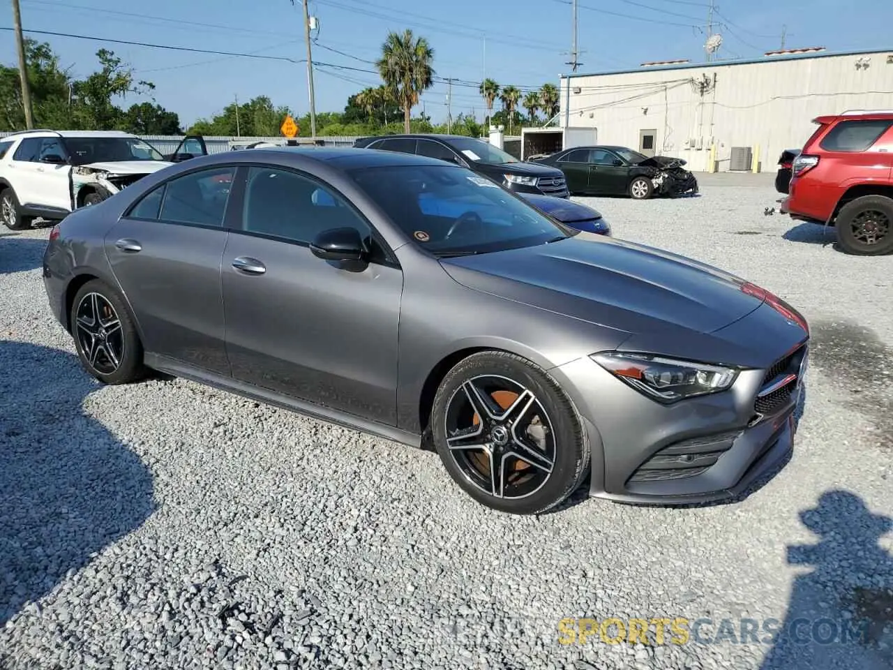 4 Photograph of a damaged car W1K5J4HB0MN172494 MERCEDES-BENZ CLA-CLASS 2021