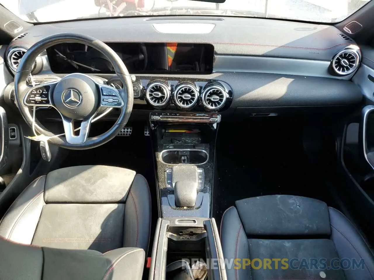 8 Photograph of a damaged car W1K5J4HB0MN172494 MERCEDES-BENZ CLA-CLASS 2021