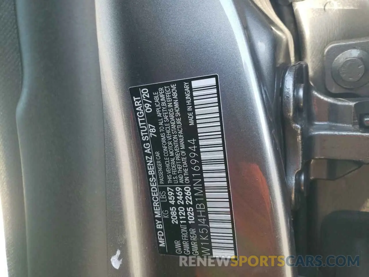15 Photograph of a damaged car W1K5J4HB1MN169944 MERCEDES-BENZ CLA-CLASS 2021