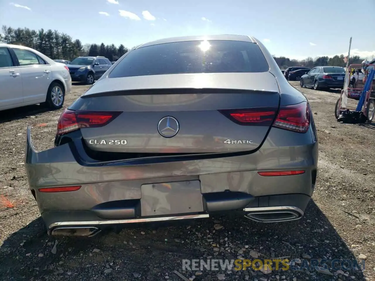 6 Photograph of a damaged car W1K5J4HB1MN169944 MERCEDES-BENZ CLA-CLASS 2021