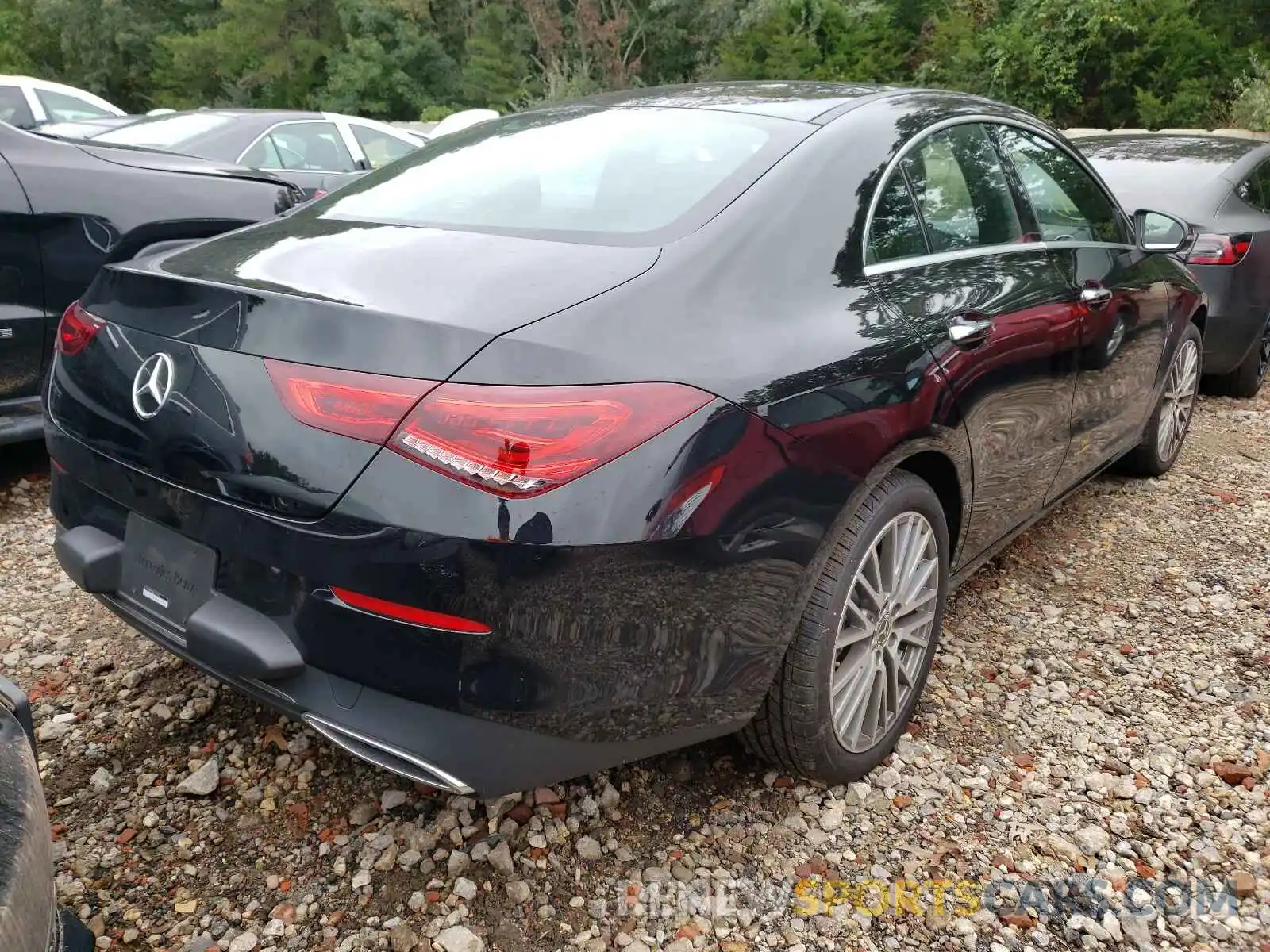 4 Photograph of a damaged car W1K5J4HB1MN191457 MERCEDES-BENZ CLA-CLASS 2021