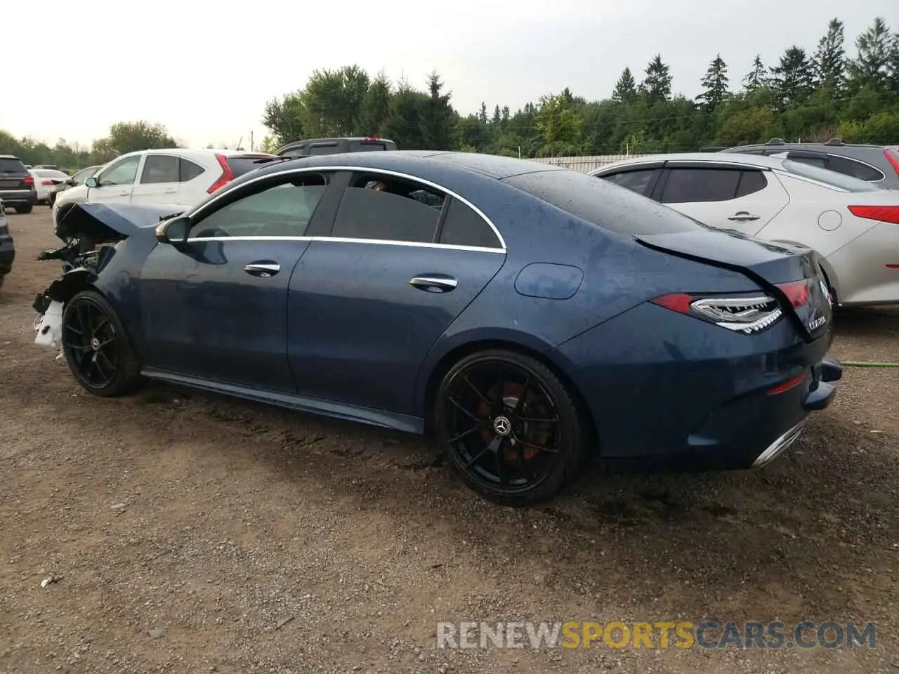 2 Photograph of a damaged car W1K5J4HB1MN245968 MERCEDES-BENZ CLA-CLASS 2021