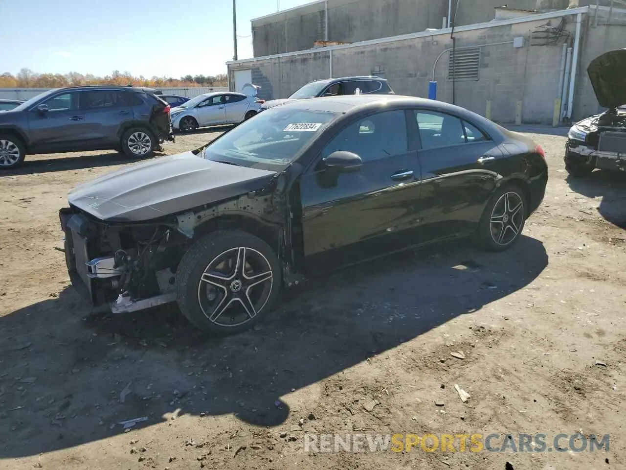 1 Photograph of a damaged car W1K5J4HB2MN200067 MERCEDES-BENZ CLA-CLASS 2021
