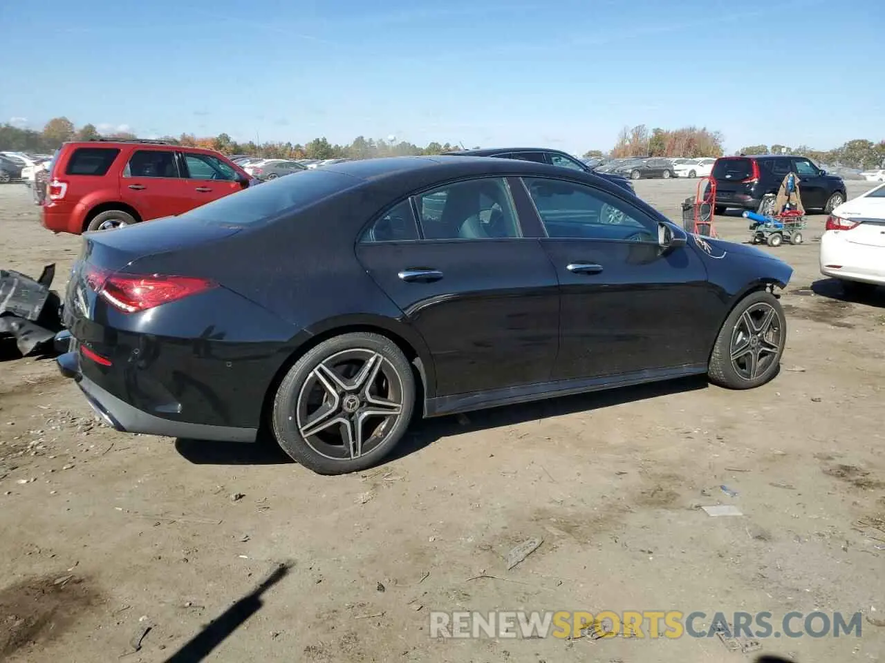 3 Photograph of a damaged car W1K5J4HB2MN200067 MERCEDES-BENZ CLA-CLASS 2021