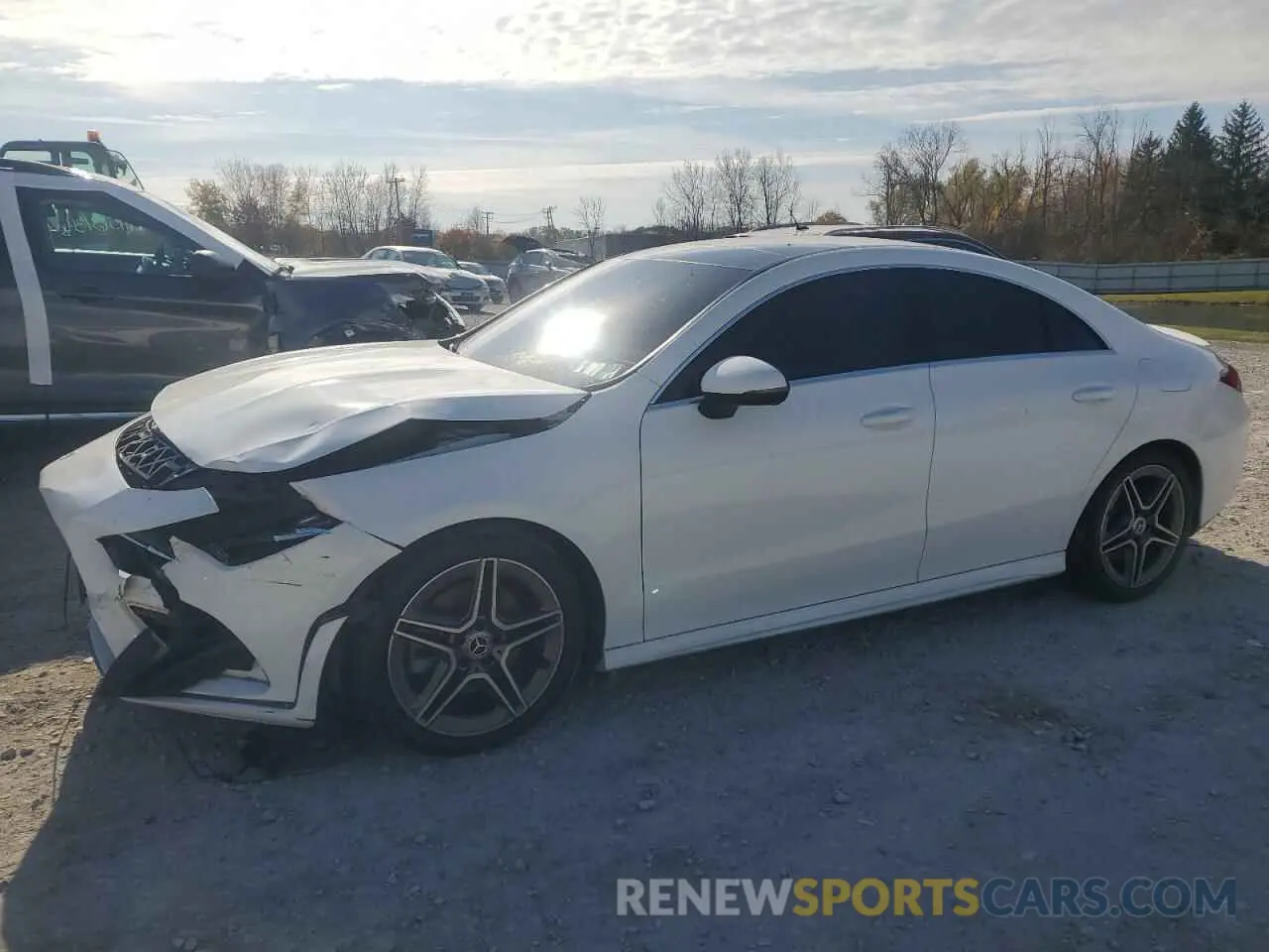 1 Photograph of a damaged car W1K5J4HB3MN167953 MERCEDES-BENZ CLA-CLASS 2021