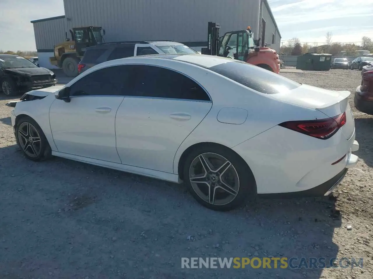 2 Photograph of a damaged car W1K5J4HB3MN167953 MERCEDES-BENZ CLA-CLASS 2021