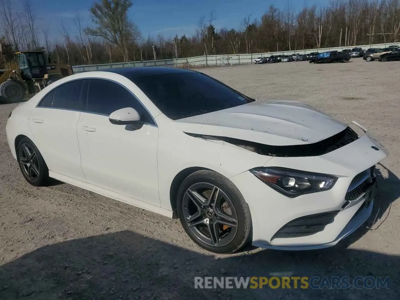 4 Photograph of a damaged car W1K5J4HB3MN167953 MERCEDES-BENZ CLA-CLASS 2021