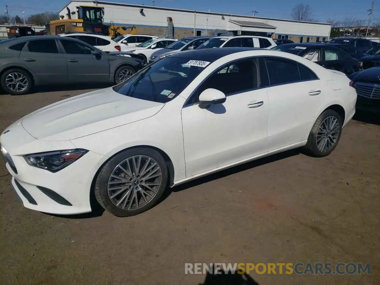 1 Photograph of a damaged car W1K5J4HB5MN187380 MERCEDES-BENZ CLA-CLASS 2021